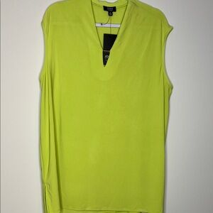 Jones New York Women's Vivid Yellow Muscle Tee